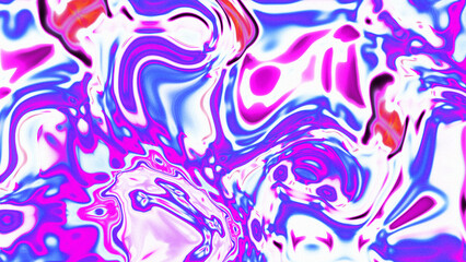 Fototapeta premium Fluid Marble Texture with Organic Flow, Abstract Liquid Pattern with Wavy Structure, Melted Surface Design with Soft Transitions, Psychedelic Swirl Texture with Marble Effect