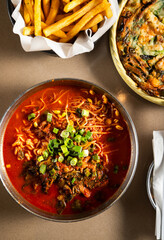 Asian ramen noodle bowl