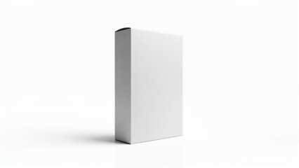 Blank white cardboard box (2)