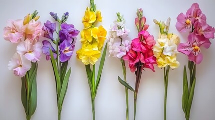 Vibrant Rainbow of Spring Flowers Bouquet