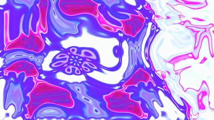 Fluid Marble Texture with Organic Flow, Abstract Liquid Pattern with Wavy Structure, Melted Surface Design with Soft Transitions, Psychedelic Swirl Texture with Marble Effect