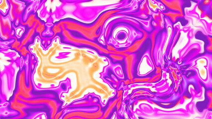 Fluid Marble Texture with Organic Flow, Abstract Liquid Pattern with Wavy Structure, Melted Surface Design with Soft Transitions, Psychedelic Swirl Texture with Marble Effect