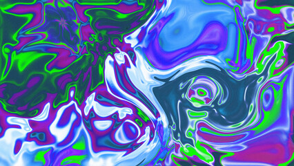 Fluid Marble Texture with Organic Flow, Abstract Liquid Pattern with Wavy Structure, Melted Surface Design with Soft Transitions, Psychedelic Swirl Texture with Marble Effect