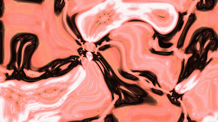 Fluid Marble Texture with Organic Flow, Abstract Liquid Pattern with Wavy Structure, Melted Surface Design with Soft Transitions, Psychedelic Swirl Texture with Marble Effect