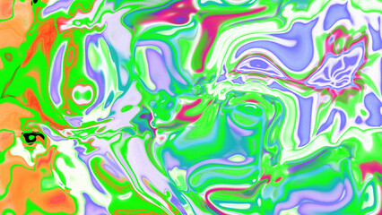 Fluid Marble Texture with Organic Flow, Abstract Liquid Pattern with Wavy Structure, Melted Surface Design with Soft Transitions, Psychedelic Swirl Texture with Marble Effect