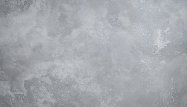 Abstract gray cement background with polished concrete texture. Industrial style wall surface with rough, mottled patterns for modern design, wallpaper, or product backdrop.