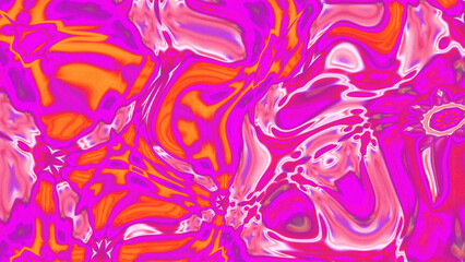 Fototapeta premium Fluid Marble Texture with Organic Flow, Abstract Liquid Pattern with Wavy Structure, Melted Surface Design with Soft Transitions, Psychedelic Swirl Texture with Marble Effect