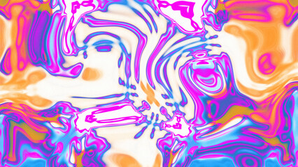 Fluid Marble Texture with Organic Flow, Abstract Liquid Pattern with Wavy Structure, Melted Surface Design with Soft Transitions, Psychedelic Swirl Texture with Marble Effect