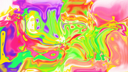 Fototapeta premium Fluid Marble Texture with Organic Flow, Abstract Liquid Pattern with Wavy Structure, Melted Surface Design with Soft Transitions, Psychedelic Swirl Texture with Marble Effect