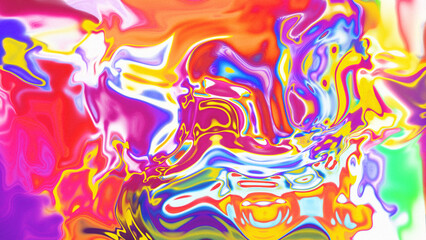 Fluid Marble Texture with Organic Flow, Abstract Liquid Pattern with Wavy Structure, Melted Surface Design with Soft Transitions, Psychedelic Swirl Texture with Marble Effect