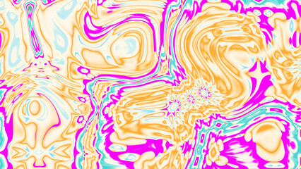 Fluid Marble Texture with Organic Flow, Abstract Liquid Pattern with Wavy Structure, Melted Surface Design with Soft Transitions, Psychedelic Swirl Texture with Marble Effect