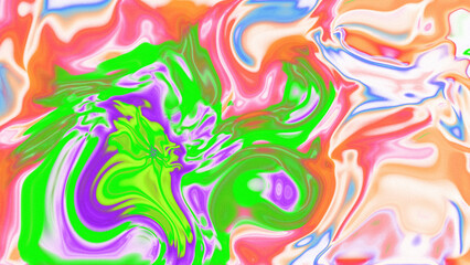 Fluid Marble Texture with Organic Flow, Abstract Liquid Pattern with Wavy Structure, Melted Surface Design with Soft Transitions, Psychedelic Swirl Texture with Marble Effect