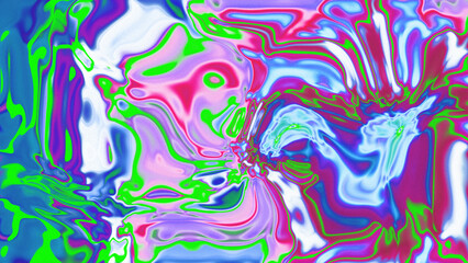 Fluid Marble Texture with Organic Flow, Abstract Liquid Pattern with Wavy Structure, Melted Surface Design with Soft Transitions, Psychedelic Swirl Texture with Marble Effect