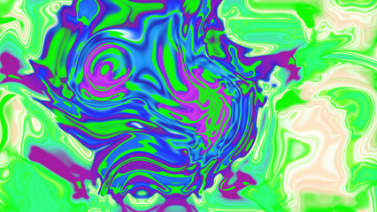 Fototapeta premium Fluid Marble Texture with Organic Flow, Abstract Liquid Pattern with Wavy Structure, Melted Surface Design with Soft Transitions, Psychedelic Swirl Texture with Marble Effect