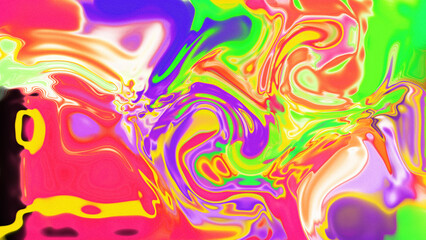 Fluid Marble Texture with Organic Flow, Abstract Liquid Pattern with Wavy Structure, Melted Surface Design with Soft Transitions, Psychedelic Swirl Texture with Marble Effect