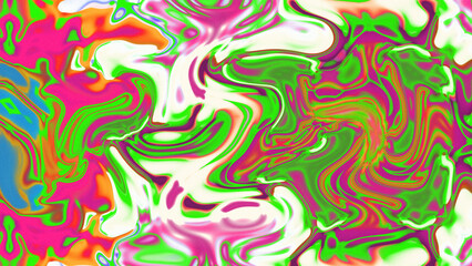 Obraz premium Fluid Marble Texture with Organic Flow, Abstract Liquid Pattern with Wavy Structure, Melted Surface Design with Soft Transitions, Psychedelic Swirl Texture with Marble Effect