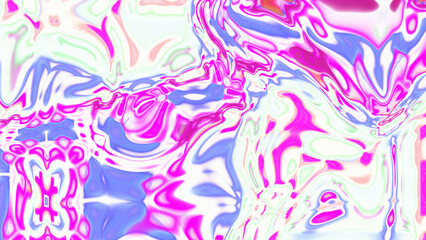 Fototapeta premium Fluid Marble Texture with Organic Flow, Abstract Liquid Pattern with Wavy Structure, Melted Surface Design with Soft Transitions, Psychedelic Swirl Texture with Marble Effect