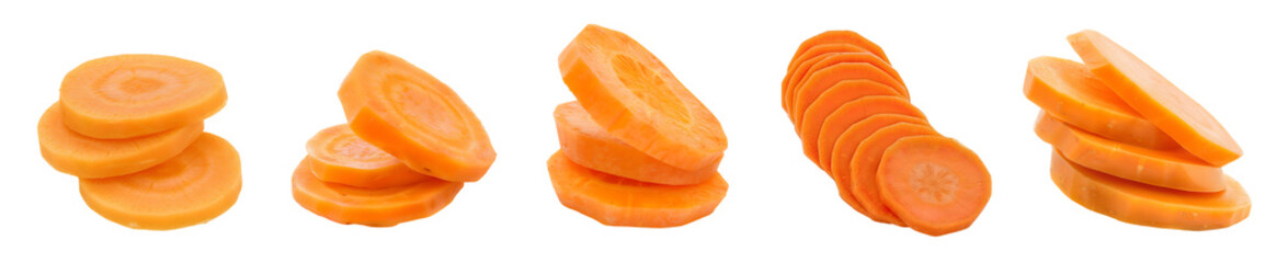 Vibrant Carrot Slices: A Culinary Delight