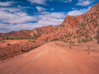 Flinders Ranges Scene with Road