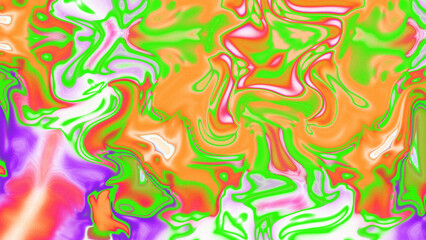 Obraz premium Fluid Marble Texture with Organic Flow, Abstract Liquid Pattern with Wavy Structure, Melted Surface Design with Soft Transitions, Psychedelic Swirl Texture with Marble Effect