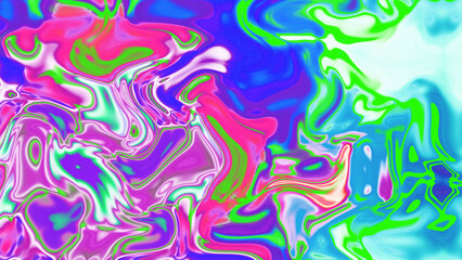 Obraz premium Fluid Marble Texture with Organic Flow, Abstract Liquid Pattern with Wavy Structure, Melted Surface Design with Soft Transitions, Psychedelic Swirl Texture with Marble Effect