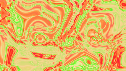 Fototapeta premium Fluid Marble Texture with Organic Flow, Abstract Liquid Pattern with Wavy Structure, Melted Surface Design with Soft Transitions, Psychedelic Swirl Texture with Marble Effect