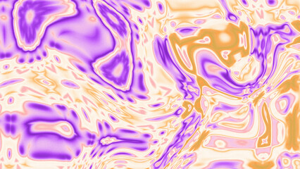 Obraz premium Fluid Marble Texture with Organic Flow, Abstract Liquid Pattern with Wavy Structure, Melted Surface Design with Soft Transitions, Psychedelic Swirl Texture with Marble Effect