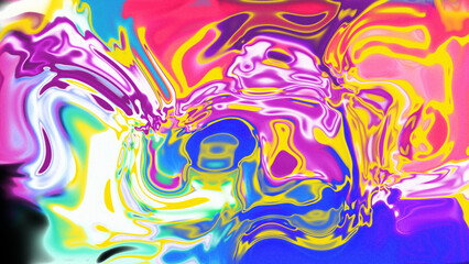 Fluid Marble Texture with Organic Flow, Abstract Liquid Pattern with Wavy Structure, Melted Surface Design with Soft Transitions, Psychedelic Swirl Texture with Marble Effect