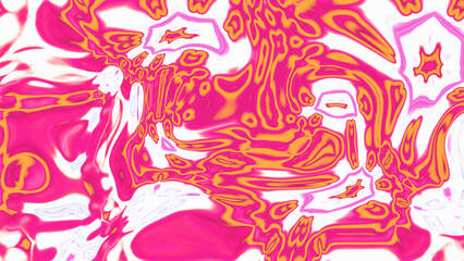 Obraz premium Fluid Marble Texture with Organic Flow, Abstract Liquid Pattern with Wavy Structure, Melted Surface Design with Soft Transitions, Psychedelic Swirl Texture with Marble Effect