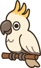 Citron Crested Cockatoo 