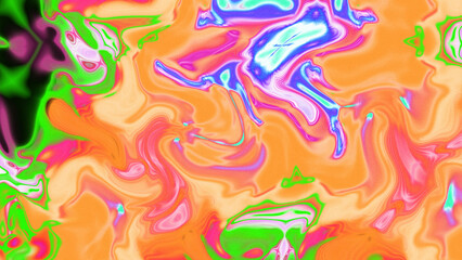 Fluid Marble Texture with Organic Flow, Abstract Liquid Pattern with Wavy Structure, Melted Surface Design with Soft Transitions, Psychedelic Swirl Texture with Marble Effect