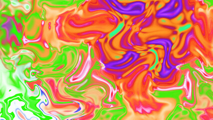 Fluid Marble Texture with Organic Flow, Abstract Liquid Pattern with Wavy Structure, Melted Surface Design with Soft Transitions, Psychedelic Swirl Texture with Marble Effect
