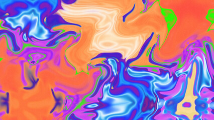 Fototapeta premium Fluid Marble Texture with Organic Flow, Abstract Liquid Pattern with Wavy Structure, Melted Surface Design with Soft Transitions, Psychedelic Swirl Texture with Marble Effect