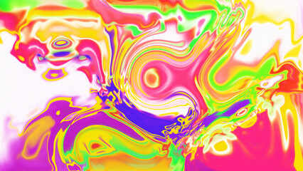 Obraz premium Fluid Marble Texture with Organic Flow, Abstract Liquid Pattern with Wavy Structure, Melted Surface Design with Soft Transitions, Psychedelic Swirl Texture with Marble Effect