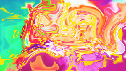 Fototapeta premium Fluid Marble Texture with Organic Flow, Abstract Liquid Pattern with Wavy Structure, Melted Surface Design with Soft Transitions, Psychedelic Swirl Texture with Marble Effect