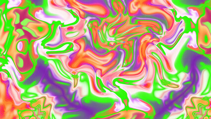 Obraz premium Fluid Marble Texture with Organic Flow, Abstract Liquid Pattern with Wavy Structure, Melted Surface Design with Soft Transitions, Psychedelic Swirl Texture with Marble Effect