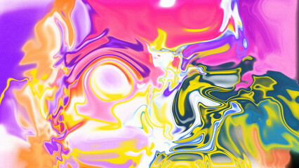 Fluid Marble Texture with Organic Flow, Abstract Liquid Pattern with Wavy Structure, Melted Surface Design with Soft Transitions, Psychedelic Swirl Texture with Marble Effect