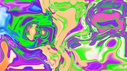 Fluid Marble Texture with Organic Flow, Abstract Liquid Pattern with Wavy Structure, Melted Surface Design with Soft Transitions, Psychedelic Swirl Texture with Marble Effect