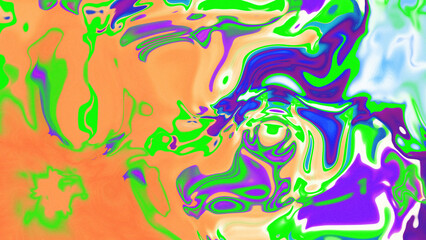 Fluid Marble Texture with Organic Flow, Abstract Liquid Pattern with Wavy Structure, Melted Surface Design with Soft Transitions, Psychedelic Swirl Texture with Marble Effect