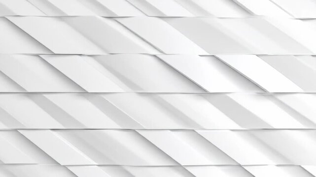 Abstract Geometric White Pattern Background