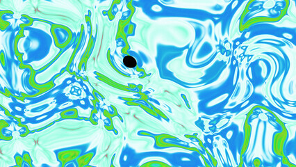 Fluid Marble Texture with Organic Flow, Abstract Liquid Pattern with Wavy Structure, Melted Surface...