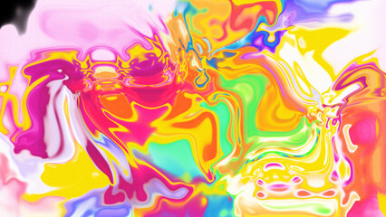 Fluid Marble Texture with Organic Flow, Abstract Liquid Pattern with Wavy Structure, Melted Surface Design with Soft Transitions, Psychedelic Swirl Texture with Marble Effect