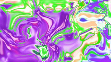 Fototapeta premium Fluid Marble Texture with Organic Flow, Abstract Liquid Pattern with Wavy Structure, Melted Surface Design with Soft Transitions, Psychedelic Swirl Texture with Marble Effect