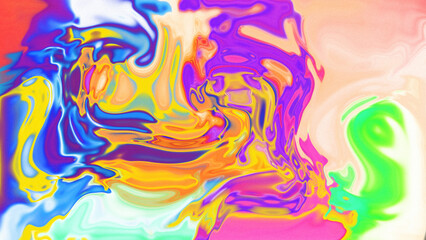 Fluid Marble Texture with Organic Flow, Abstract Liquid Pattern with Wavy Structure, Melted Surface Design with Soft Transitions, Psychedelic Swirl Texture with Marble Effect