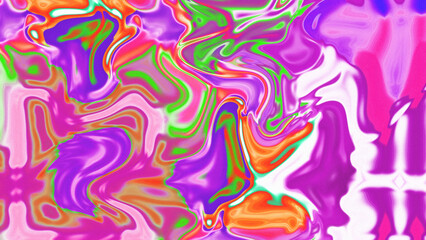 Fototapeta premium Fluid Marble Texture with Organic Flow, Abstract Liquid Pattern with Wavy Structure, Melted Surface Design with Soft Transitions, Psychedelic Swirl Texture with Marble Effect