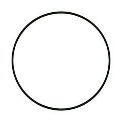 Black circle transparent background