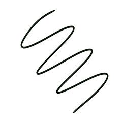 Hand Drawn Spiral Doodle PNG