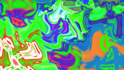 Fluid Marble Texture with Organic Flow, Abstract Liquid Pattern with Wavy Structure, Melted Surface Design with Soft Transitions, Psychedelic Swirl Texture with Marble Effect