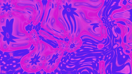 Fototapeta premium Fluid Marble Texture with Organic Flow, Abstract Liquid Pattern with Wavy Structure, Melted Surface Design with Soft Transitions, Psychedelic Swirl Texture with Marble Effect