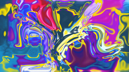 Fluid Marble Texture with Organic Flow, Abstract Liquid Pattern with Wavy Structure, Melted Surface Design with Soft Transitions, Psychedelic Swirl Texture with Marble Effect